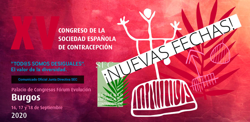 Nuevas fechas para el XV Congreso de la Sociedad Española de Contracepción